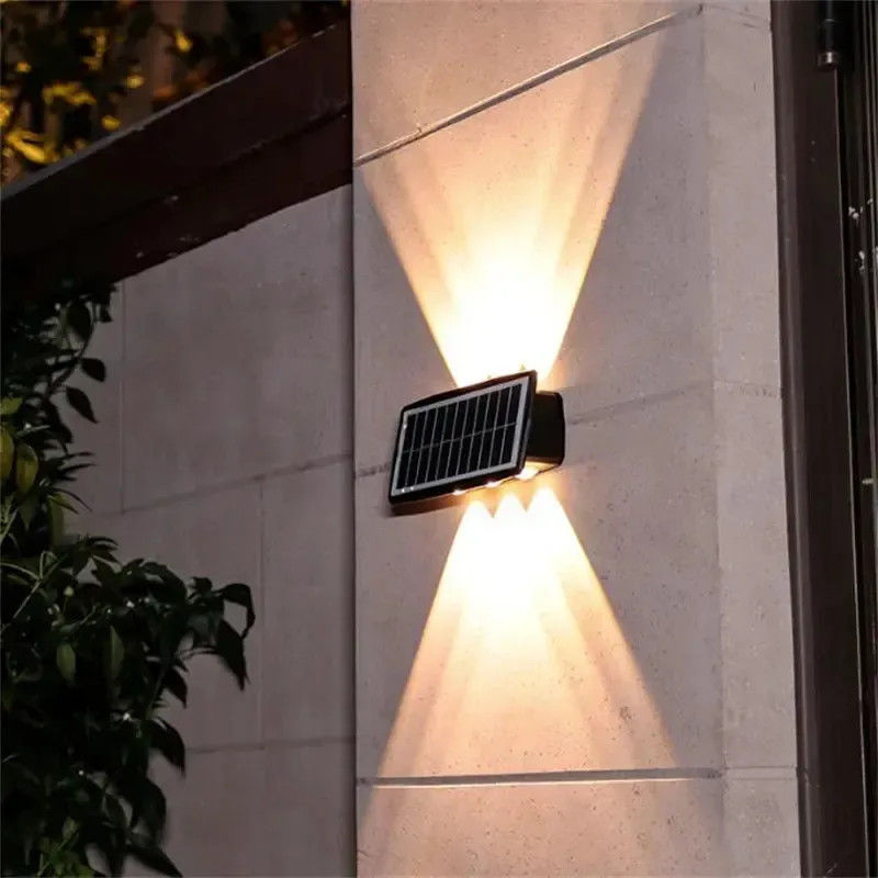 Sonnenlampen Wasserdichte Wandlampe für die Außenbeleuchtung