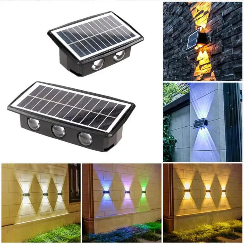 Sonnenlampen Wasserdichte Wandlampe für die Außenbeleuchtung