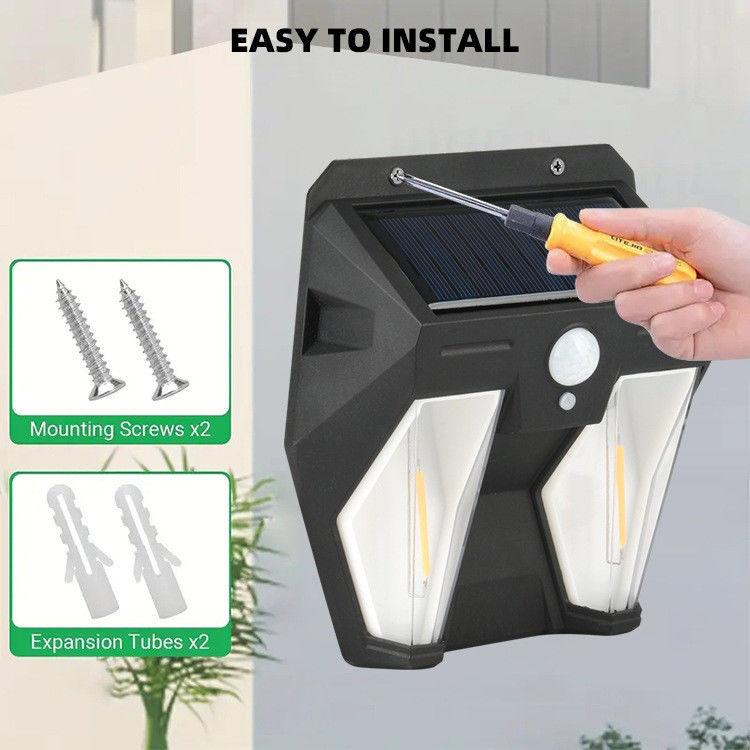 IP65 wasserdichte Solarwolframleuchten Ideal für die Außengardenschutz