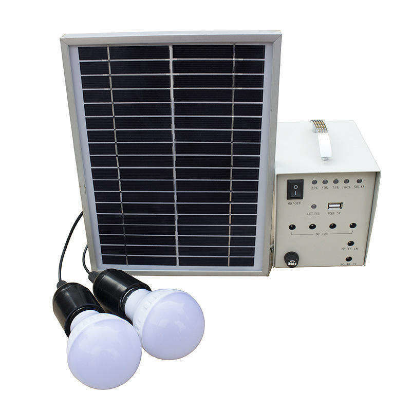 12 Quadratmeter Strahlenabstand Portable Mini-Solar-Energie-Kits für das Home Office