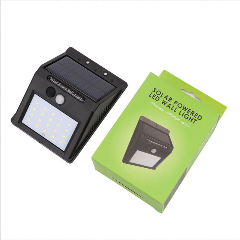 120° Strahlwinkel Außen Solar Gartenlampe LED-Sicherheitslichter Mit Bewegungssensor