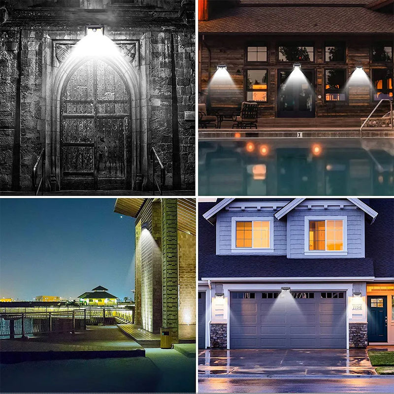 IP65 wasserdichtes LED-Solarwandlicht mit Bewegungssensor