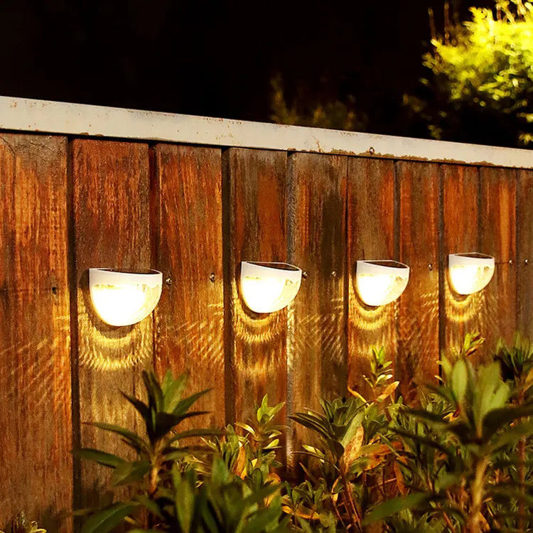 85lm/w Lampe Leuchtenteil Solargartenlicht für dekorative Halbkreisförmige Garten