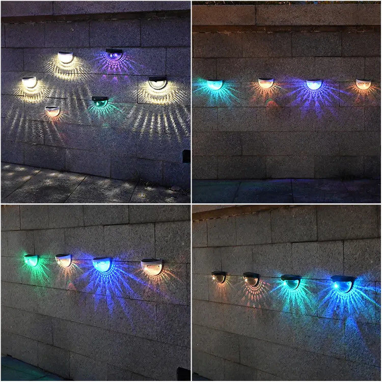 85lm/w Lampe Leuchtenteil Solargartenlicht für dekorative Halbkreisförmige Garten