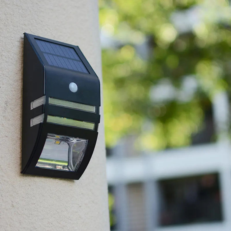 LED-Solar-Bewegungssensor Wandlicht für Familie 4v 0.33w Wandmontage 6000K Farbtemperatur