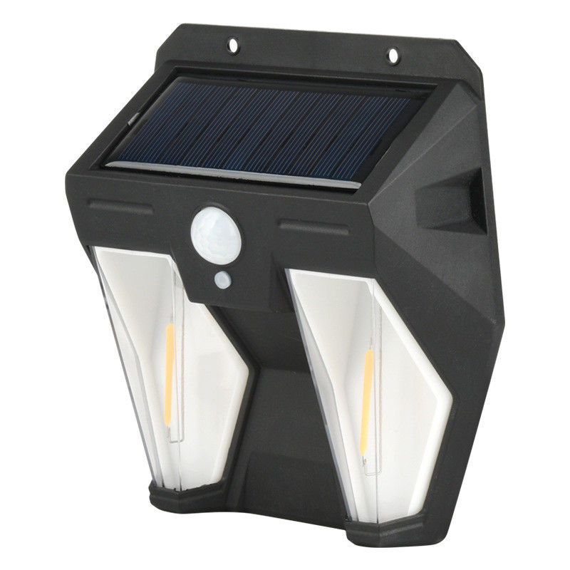 Mehrzweck Solarstrom Wandleuchten Außenbewegungssensor menschliche Induktion Verstellbarer Kopf