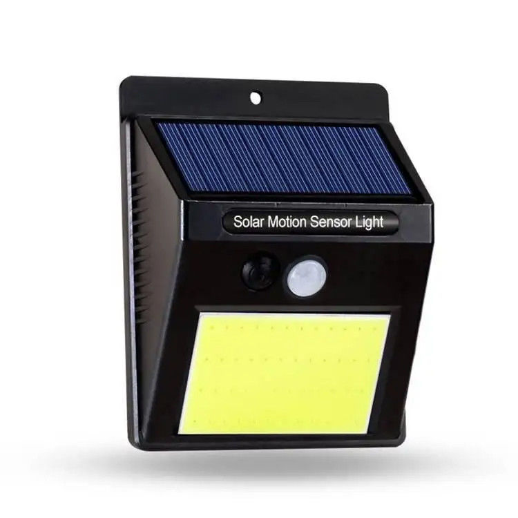 Wasserdichte 20 LED Solarwandleuchte mit Bewegungssensor und 5000K Farbtemperatur