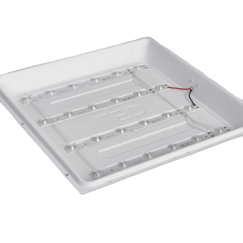 Aluminium-PMMA 50w/75w Quadrat 600x600mm Flachplattenwandlicht Deckenlicht Led-Plattenlicht