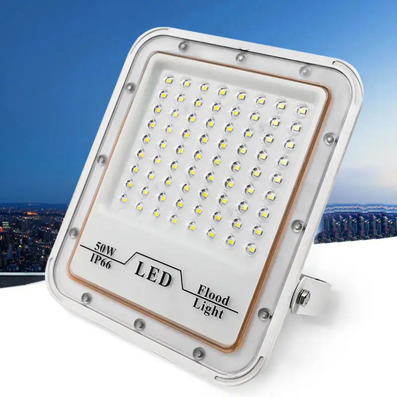 Außenwasserdichte Graue Flutlampe 30w 50w 100w 200w Led Flutlicht für Stadion